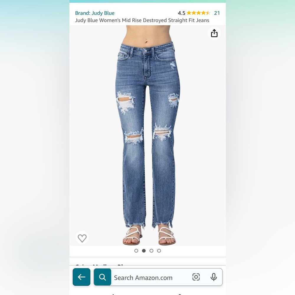 Judy blue jeans size 11 never worn too big